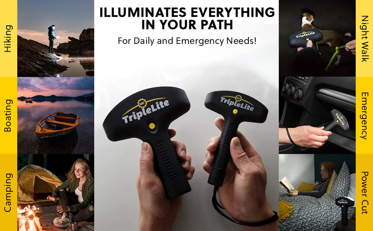 triplelite flashlight the most powerful led flashlight