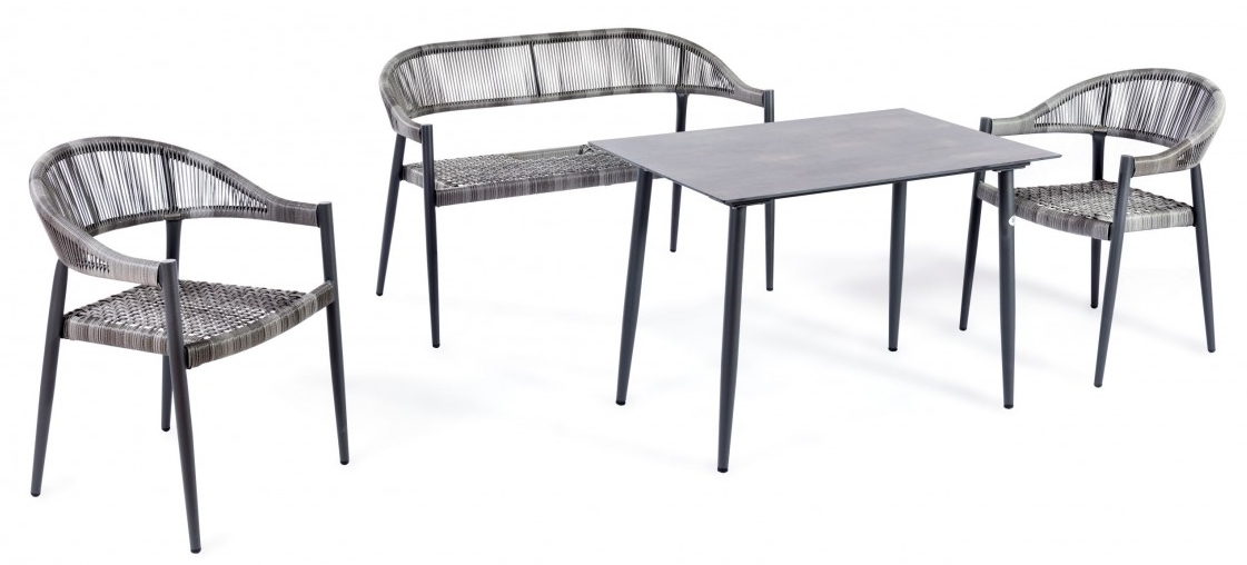 rattan seating set minimalist elegant modern