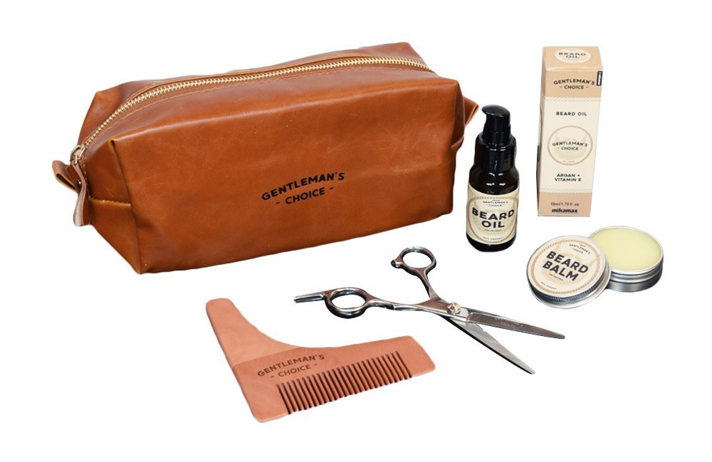 beard set - Deluxe grooming kit for beard grooming
