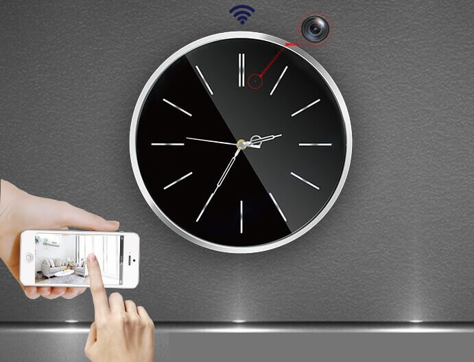 smart clock with camera
