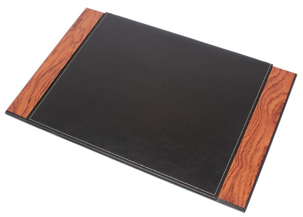 luxury table mat wooden leather