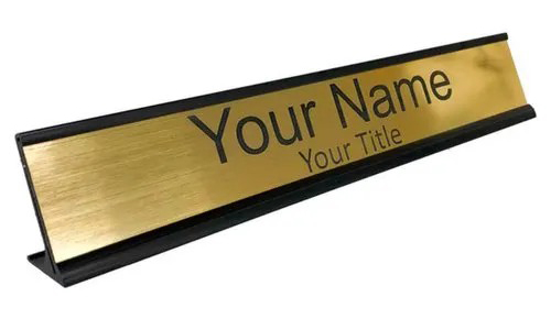 Engraving name tags - custom name tag