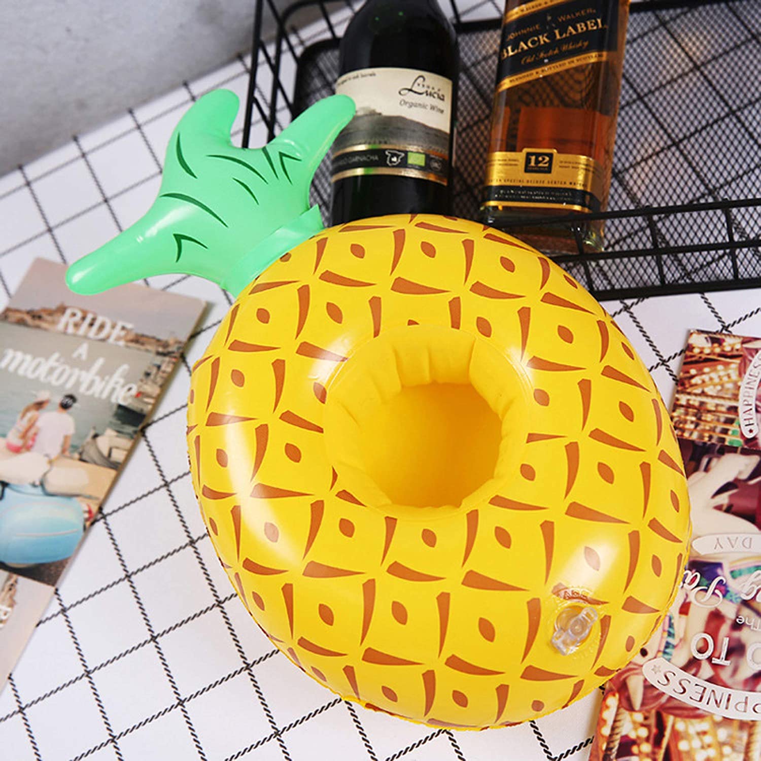 Quality floating inflatable for drinks pineapple