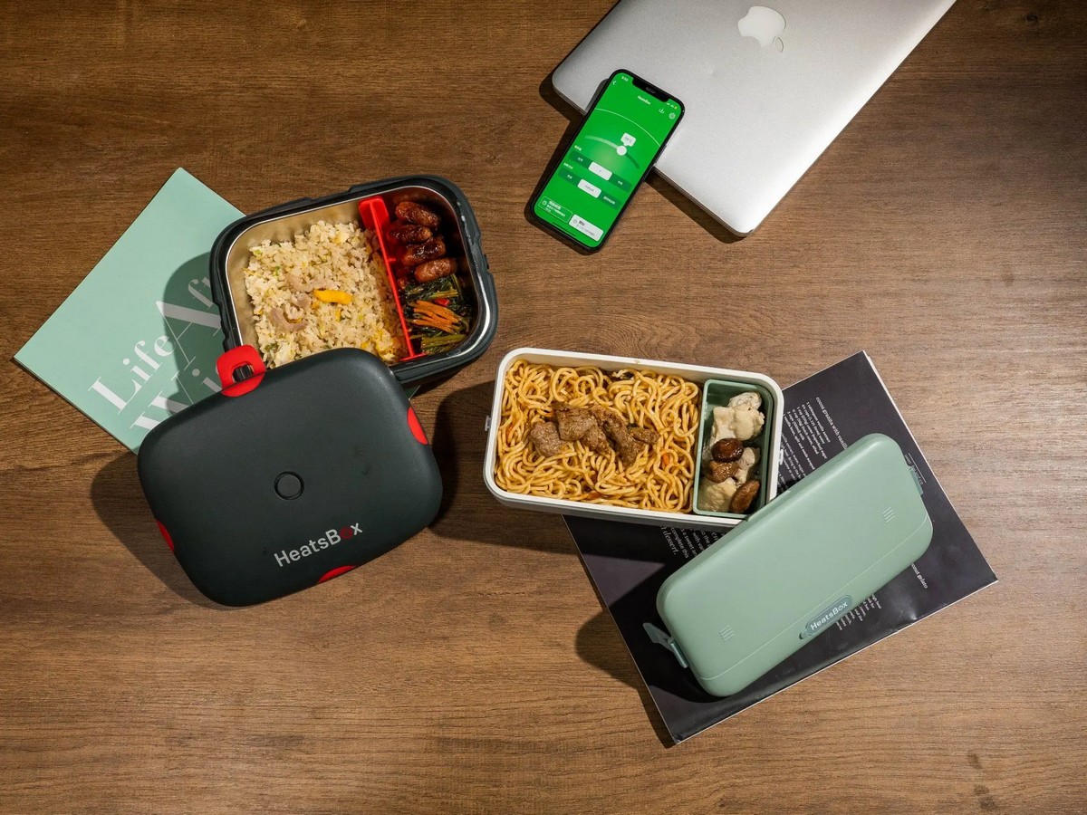 Portable heating lunch box HeatsBox STYLE+
