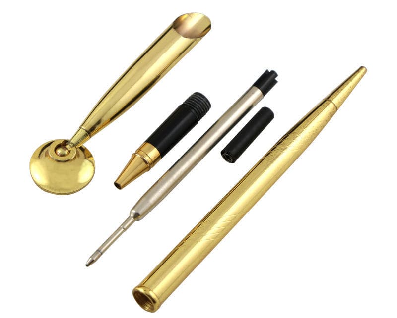 Exclusive gold pen with stand