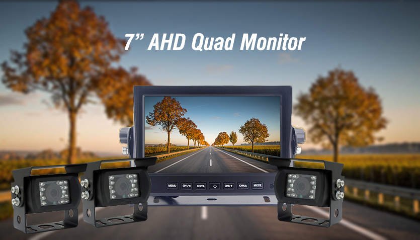 Backup camera with monitor AHD