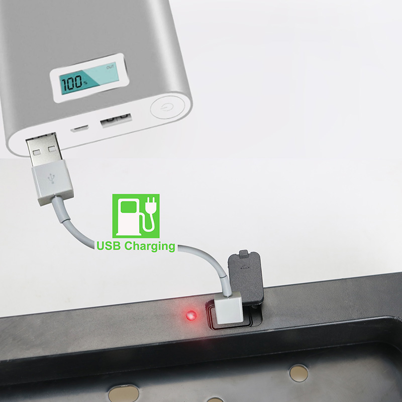 charging camera via micro USB