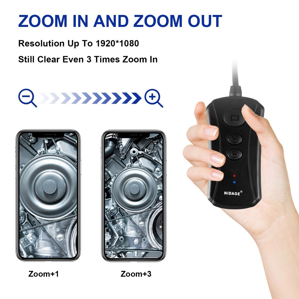 wifi endoscopic camera with zoom