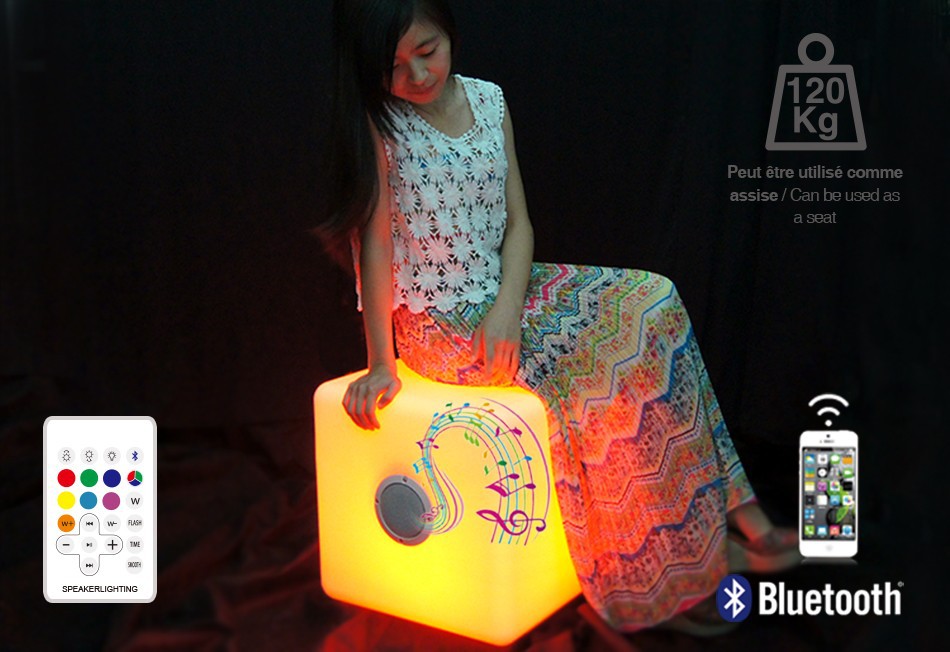 party speaker led bluetooth