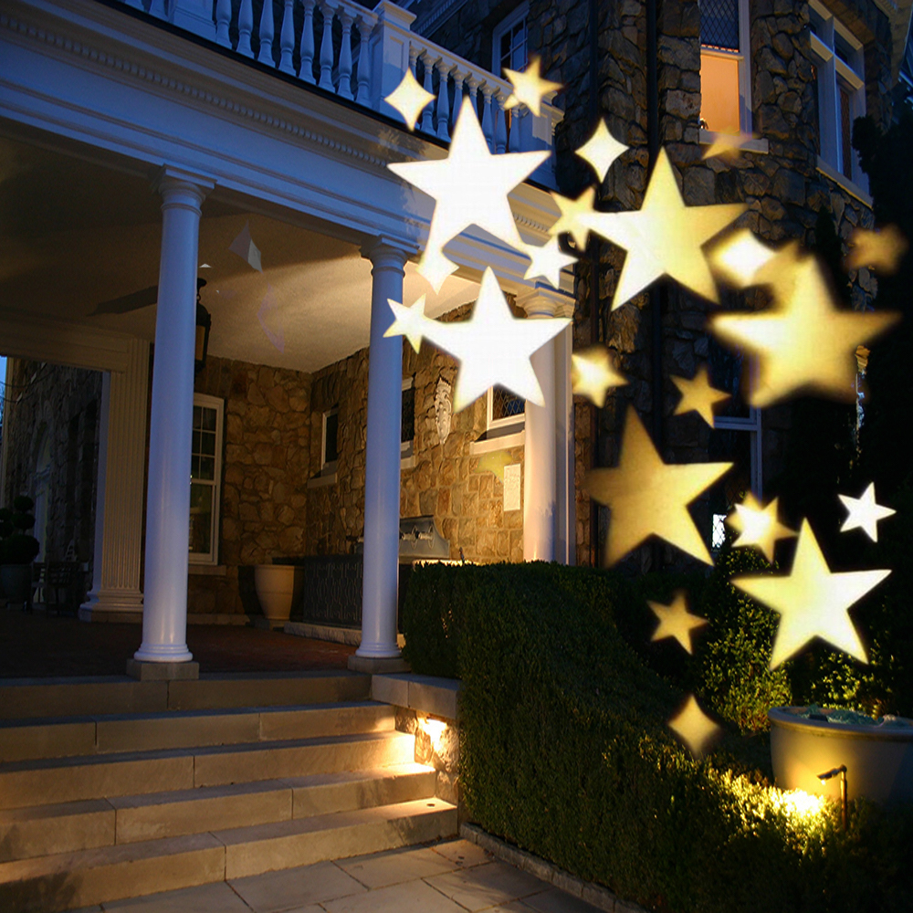 Garden projection - stars sky light projector