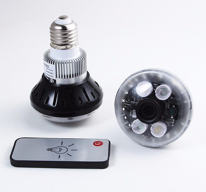 wifi camera hidden in LED Bulbs