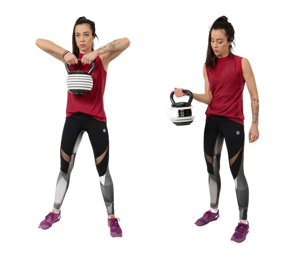 kettlebell womens kit for exercise