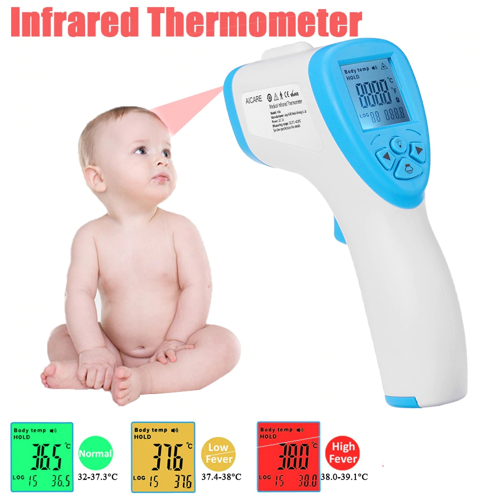 infrared thermometer with display
