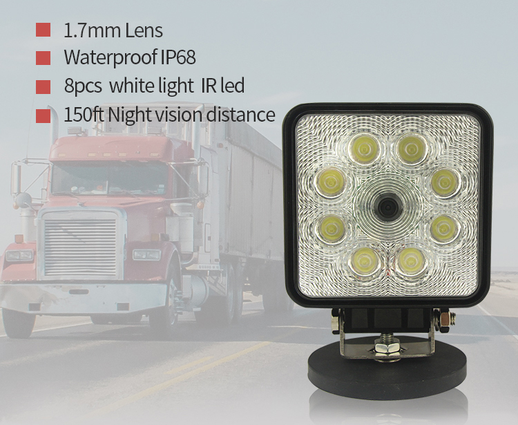 camera for parking with LED light