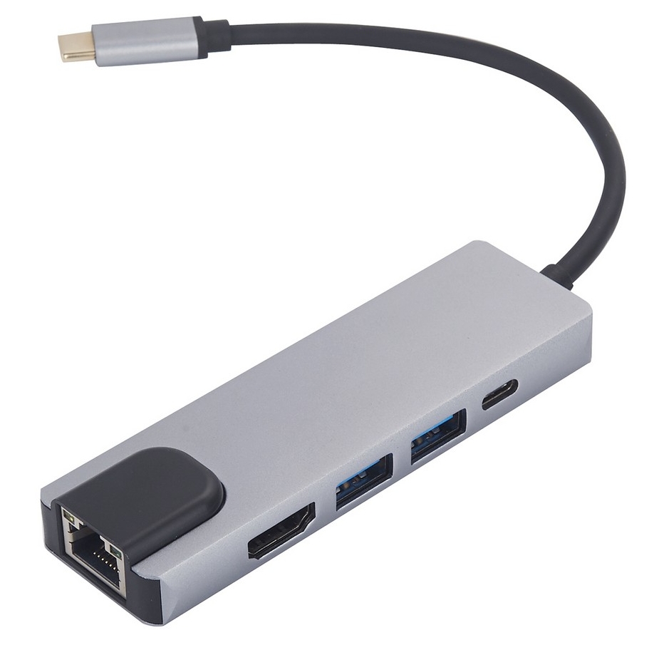 HUB 5 in 1 - USB-C, HDMI, 2x USB 3.0 | Cool Mania