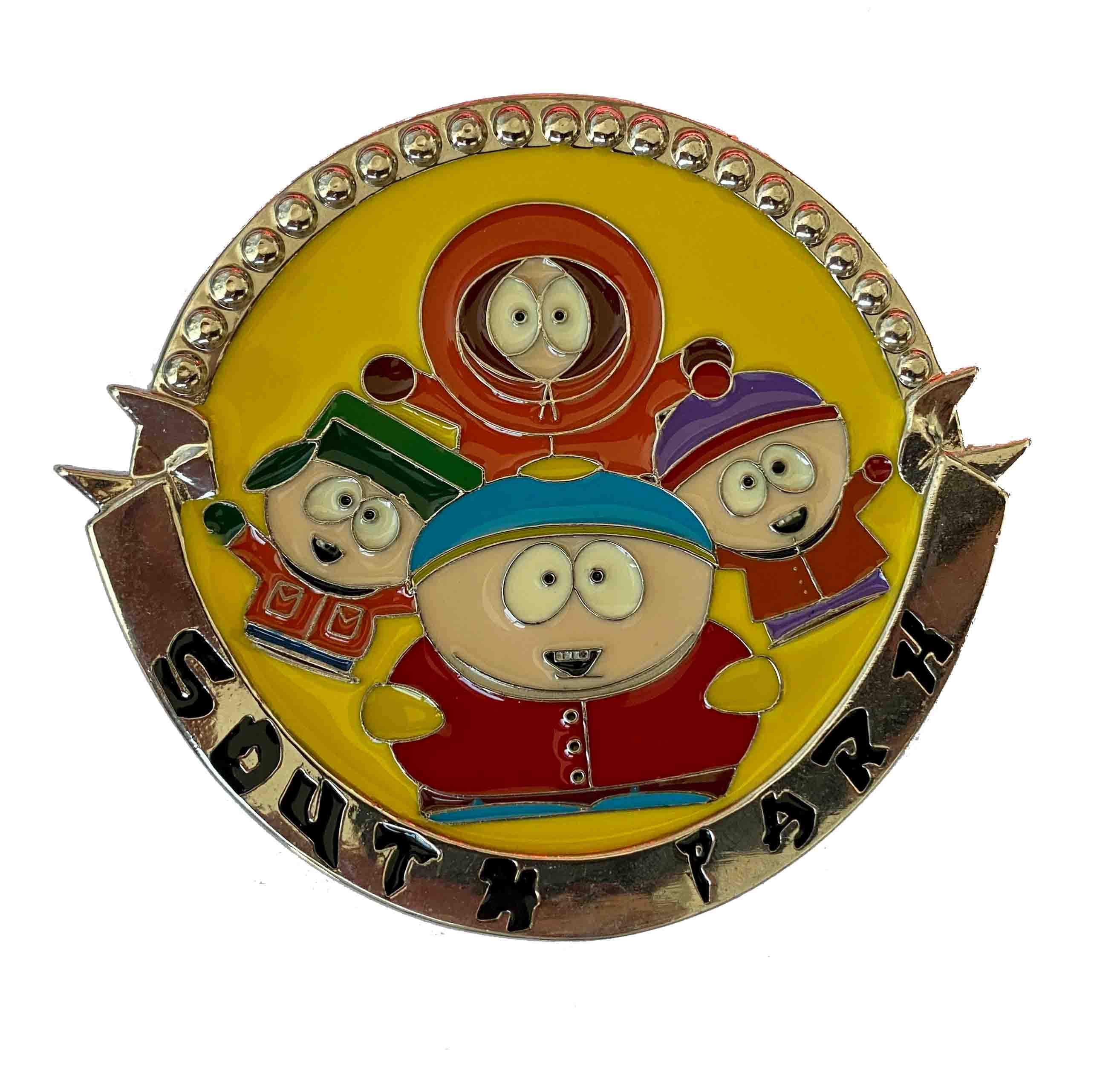 South Park - round belt buckle | Cool Mania
