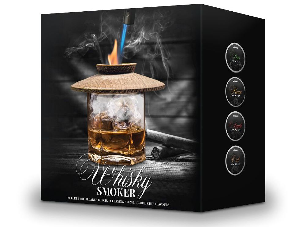 whiskey smoker bourbon kit for smoked whiskey drink