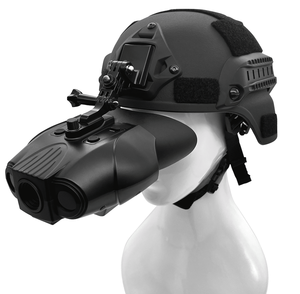 Night vision ideal for constant wear without zooming