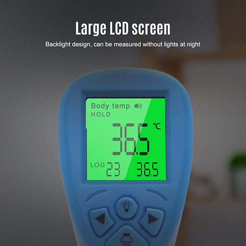 contactless thermometer with LCD display