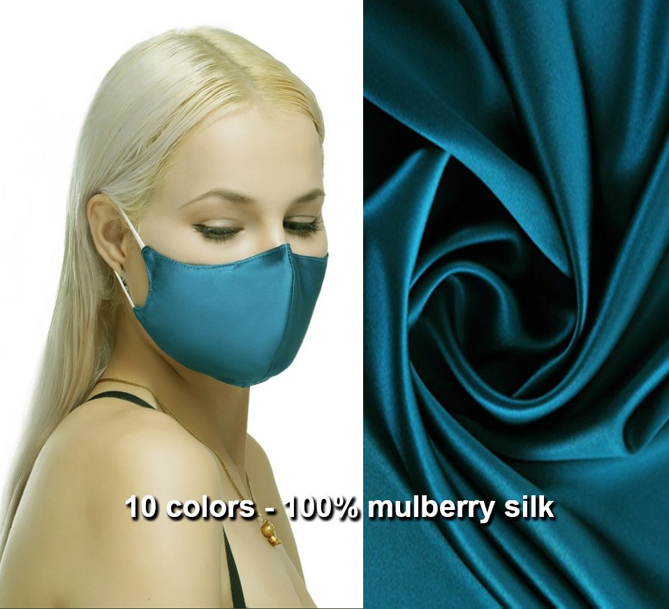 luxury protective silk masks