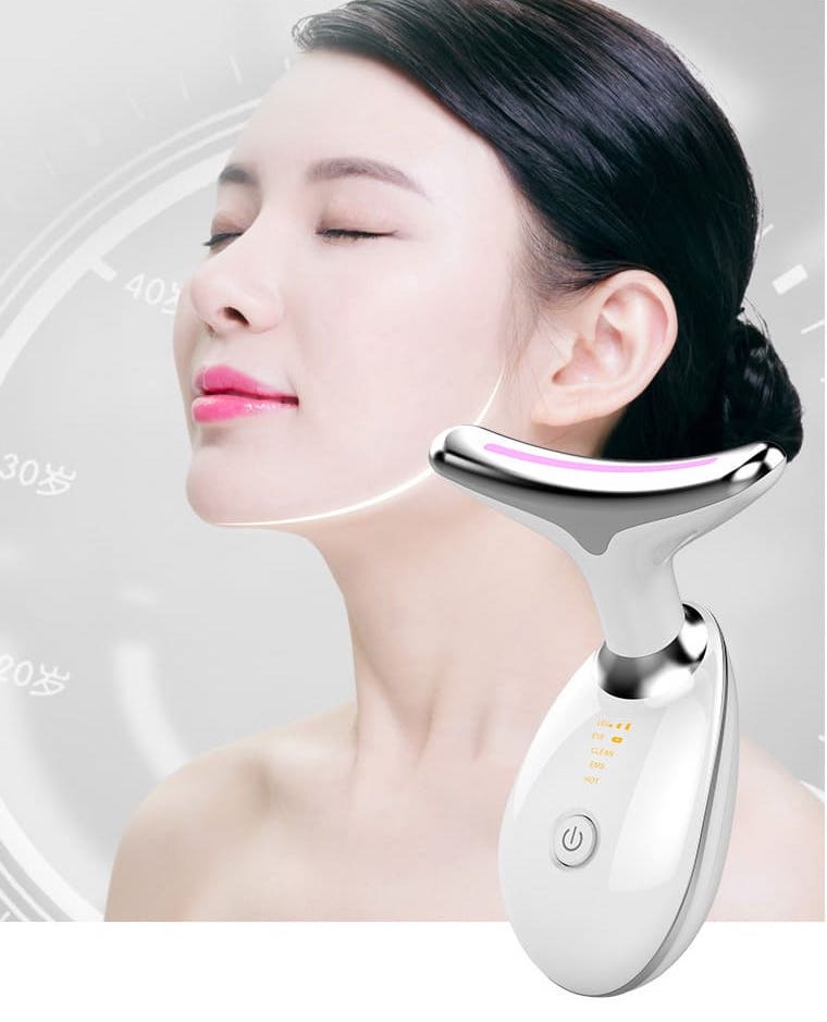 Neck and face firming device
