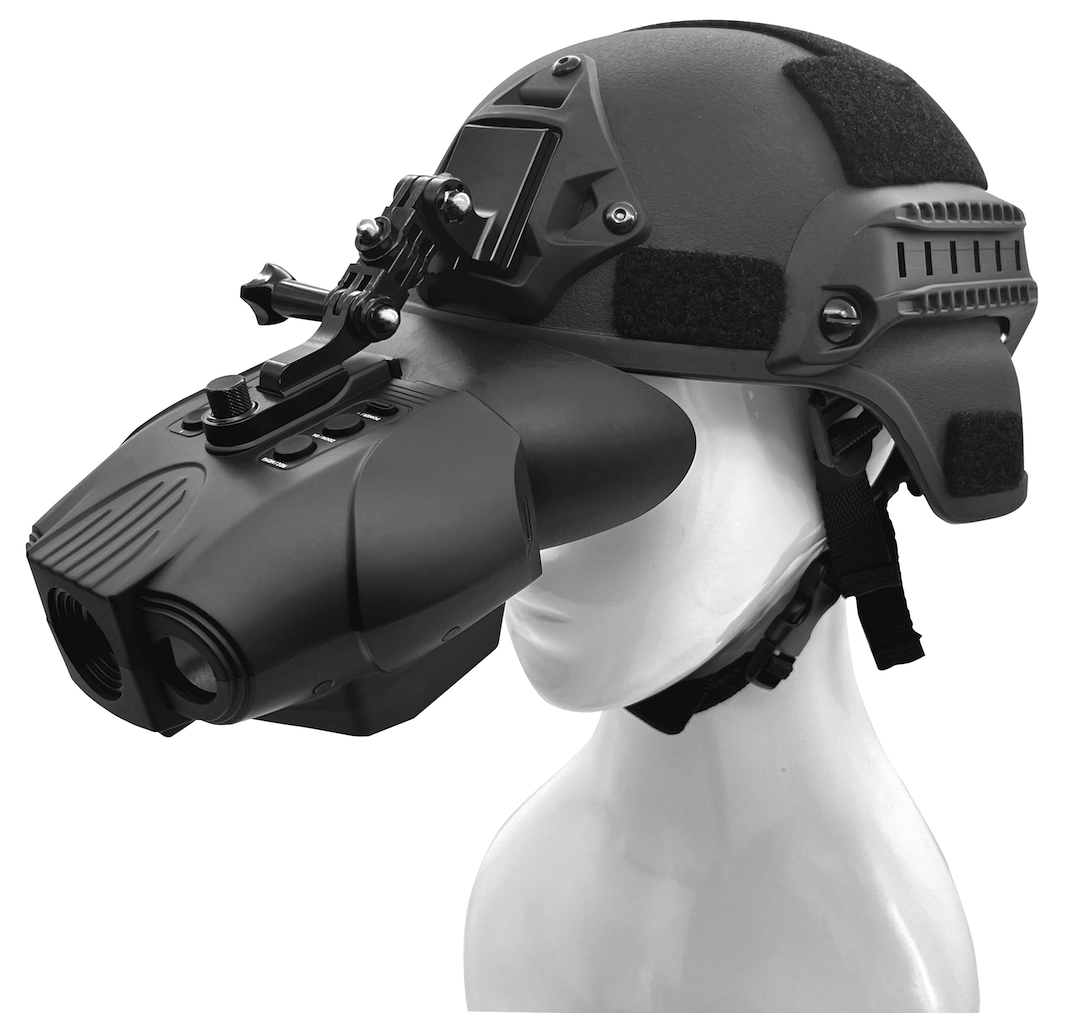 digital binocular no magnification head helmet night vision