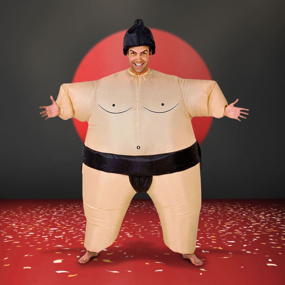 sumo suit Inflatable costume for Halloween - sumo wrestler