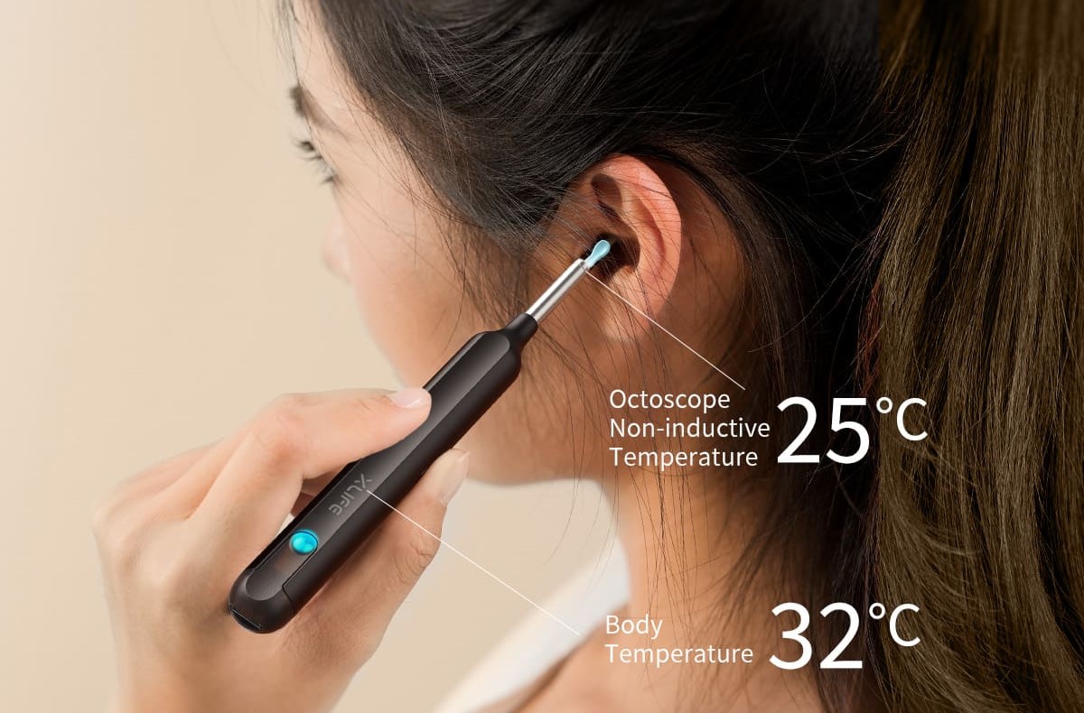 ear cleaners with intelligent temperature regulation