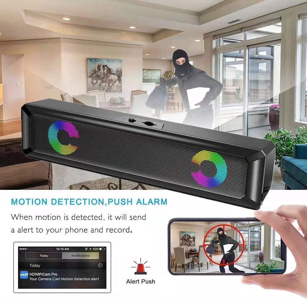 ip camera with motion detection, speaker