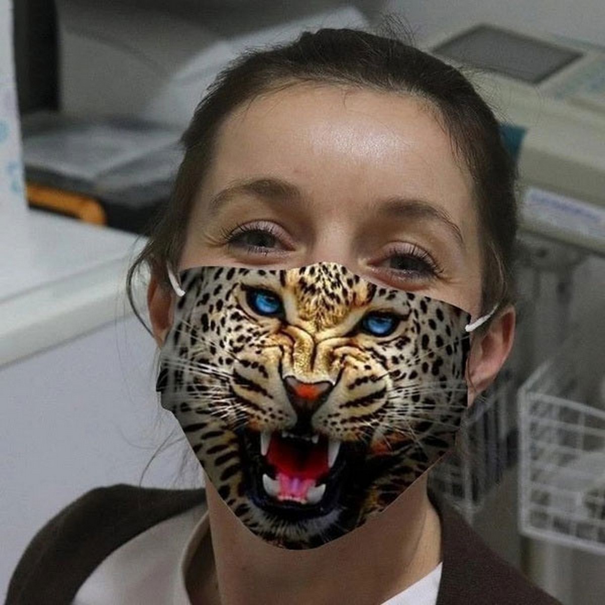 LEOPARD - Animal face masks with 3D printing | Cool Mania