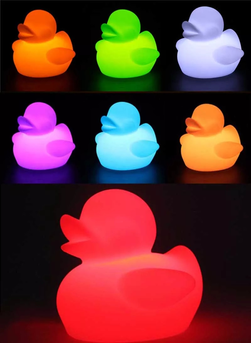 duck night light led light up