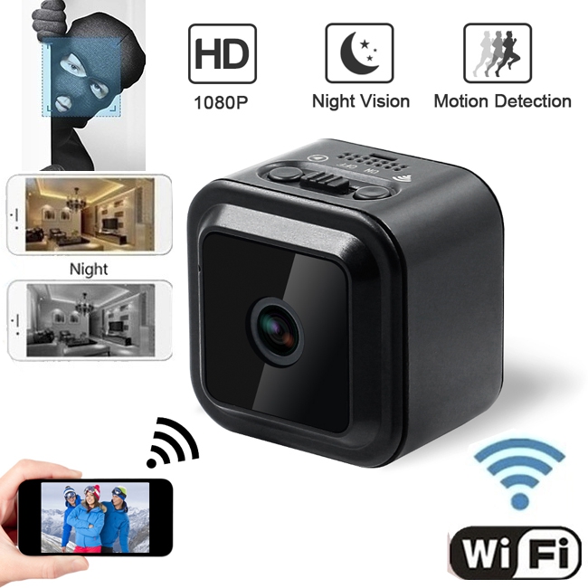 adopt impact putty Mini WiFi camera Full HD with 120° angle + Extra powerful IR LED up to 10  meters | Cool Mania