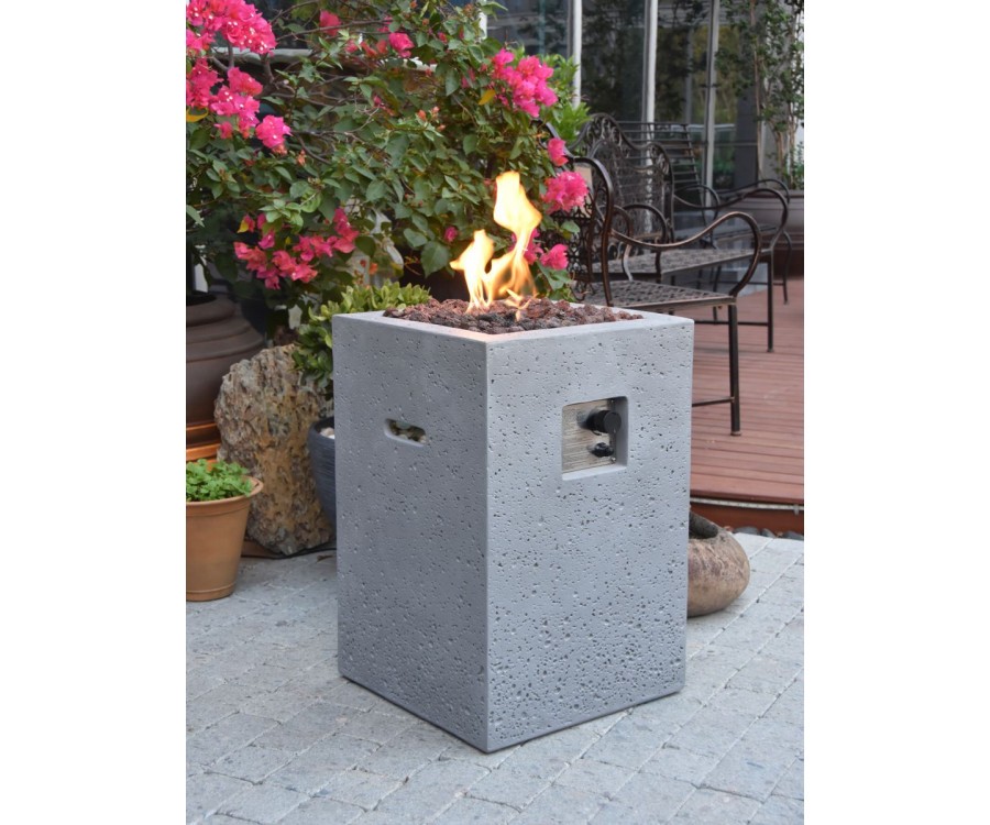 Outdoor fireplace gas fire pit for garden
