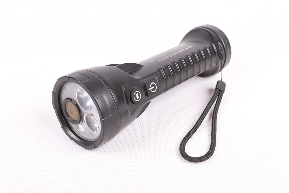 LED flashlight with built-in WiFi camera