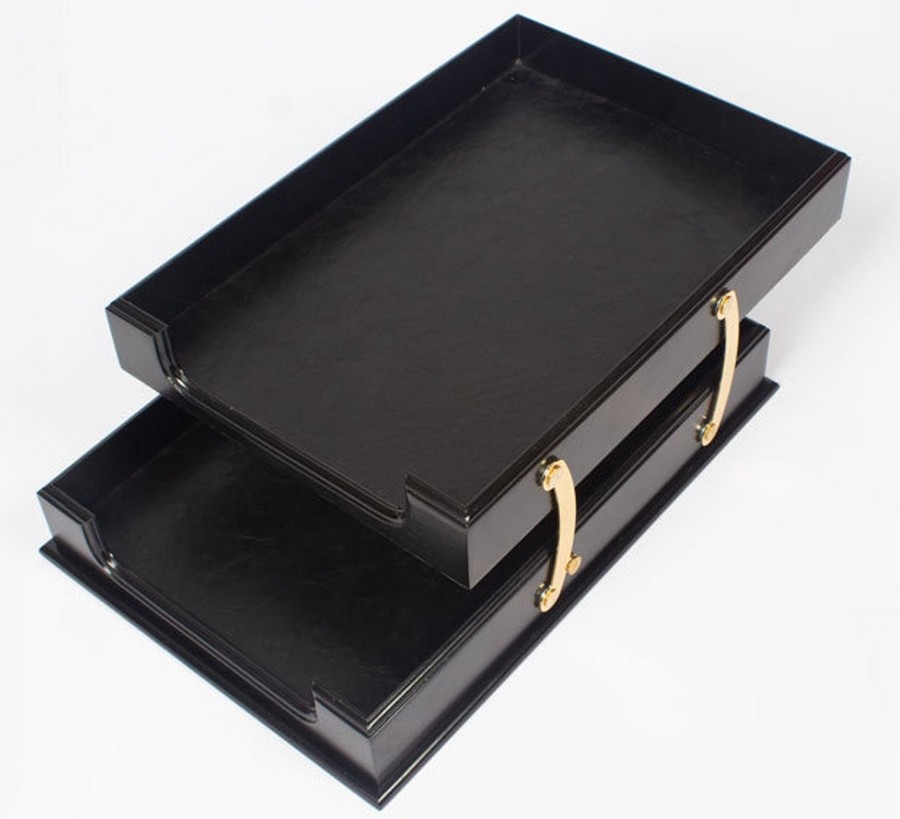 luxury document tray