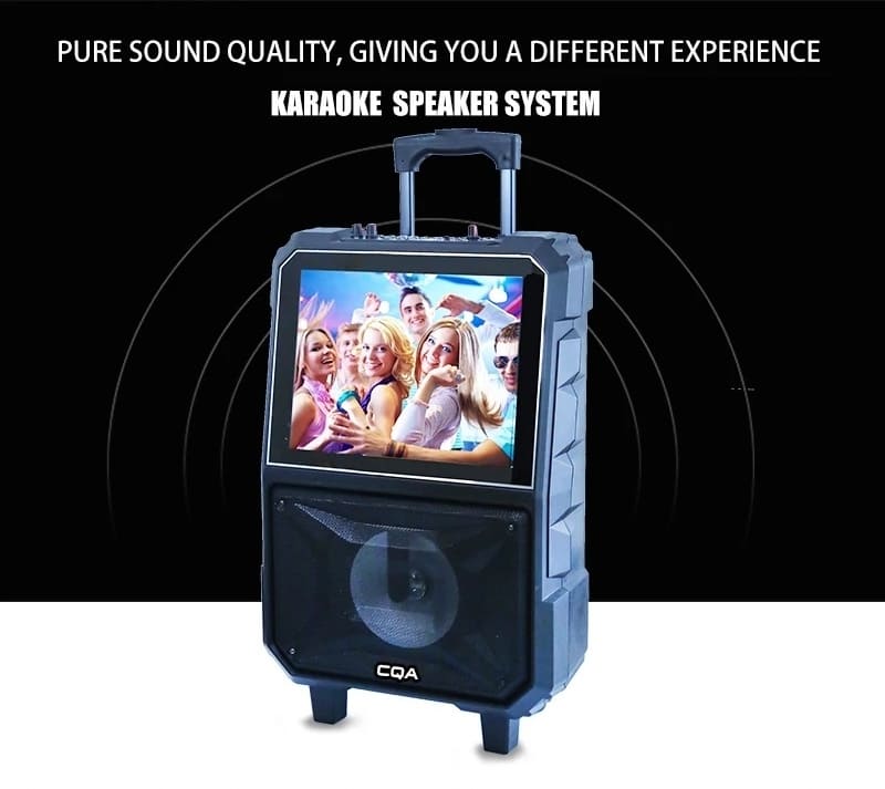 karaoke machine set home use with wireless microphone
