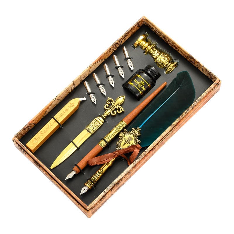 luxury gift set of a calligraphy pen + accesorries