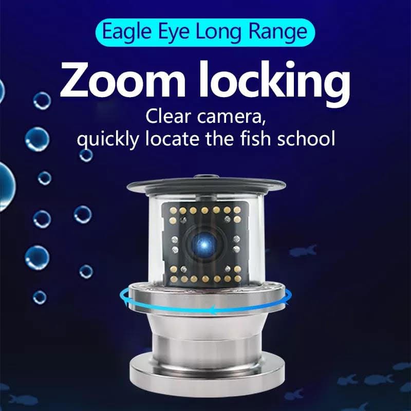 Fish sonar and FULL camera with zoom function