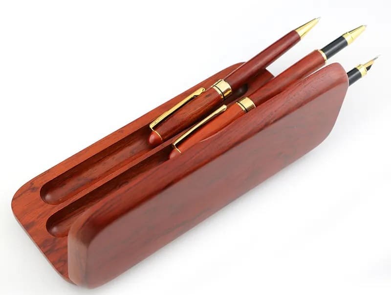 wooden pen gift set