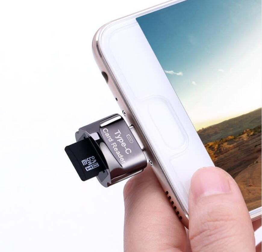 usb-c micro SD card reader for mobile phone