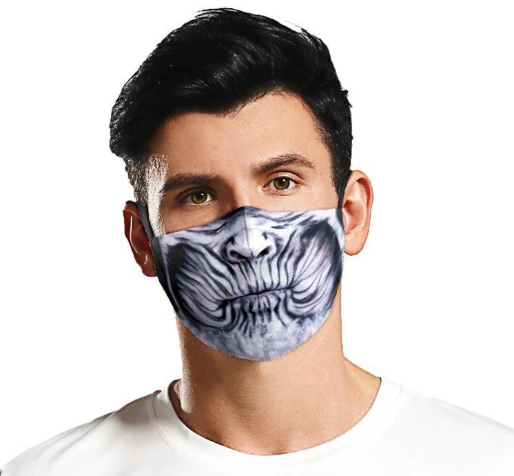 scary face mask - night king
