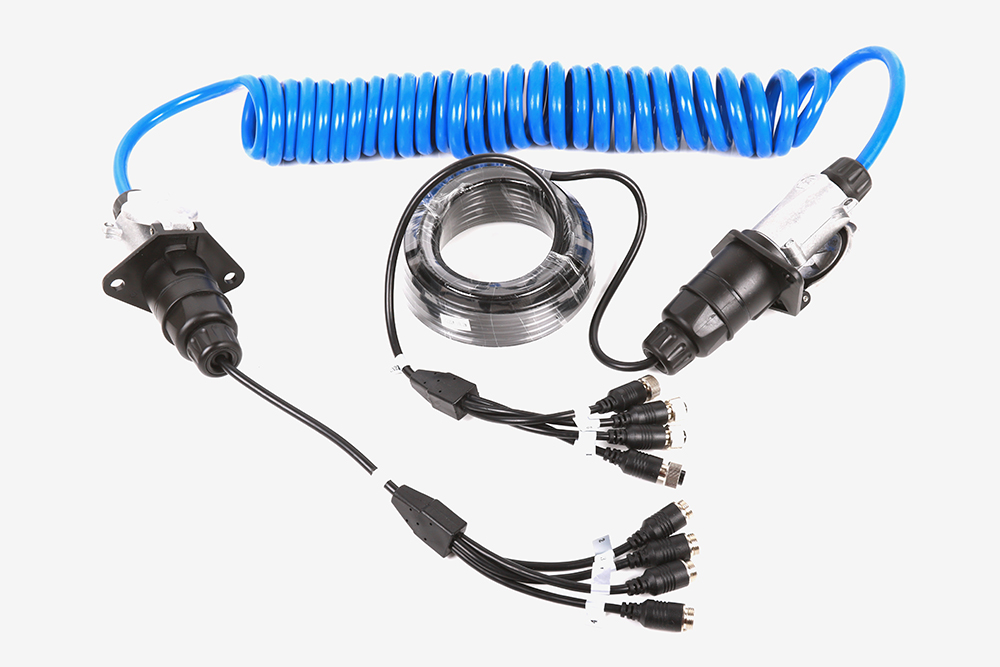 connecting cable for reversing cameras, truck, van, car