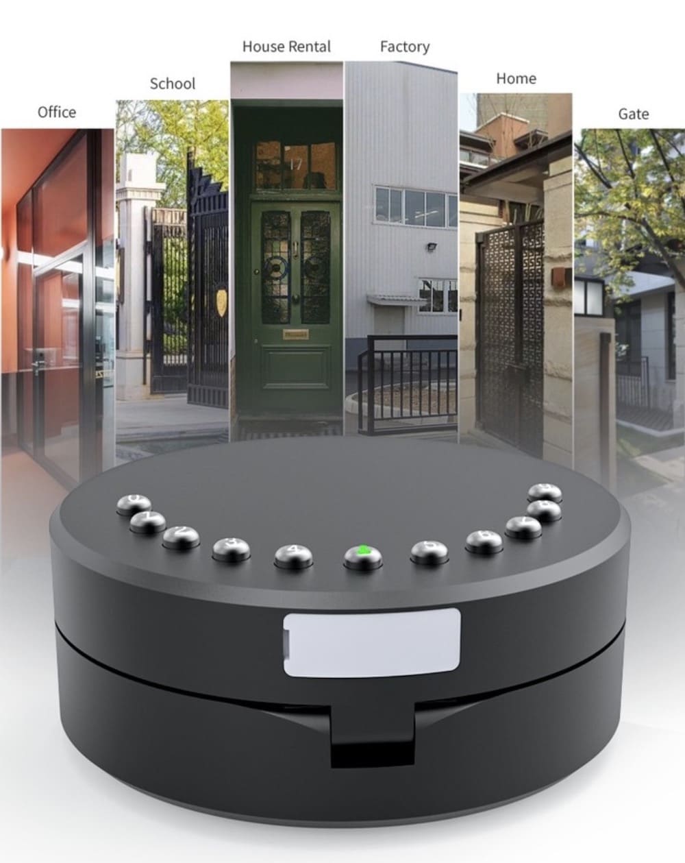 WiFi smart lock for key storing - support smartphone App + PIN code