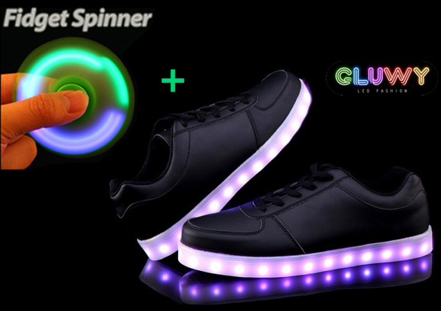 led flashing shoes