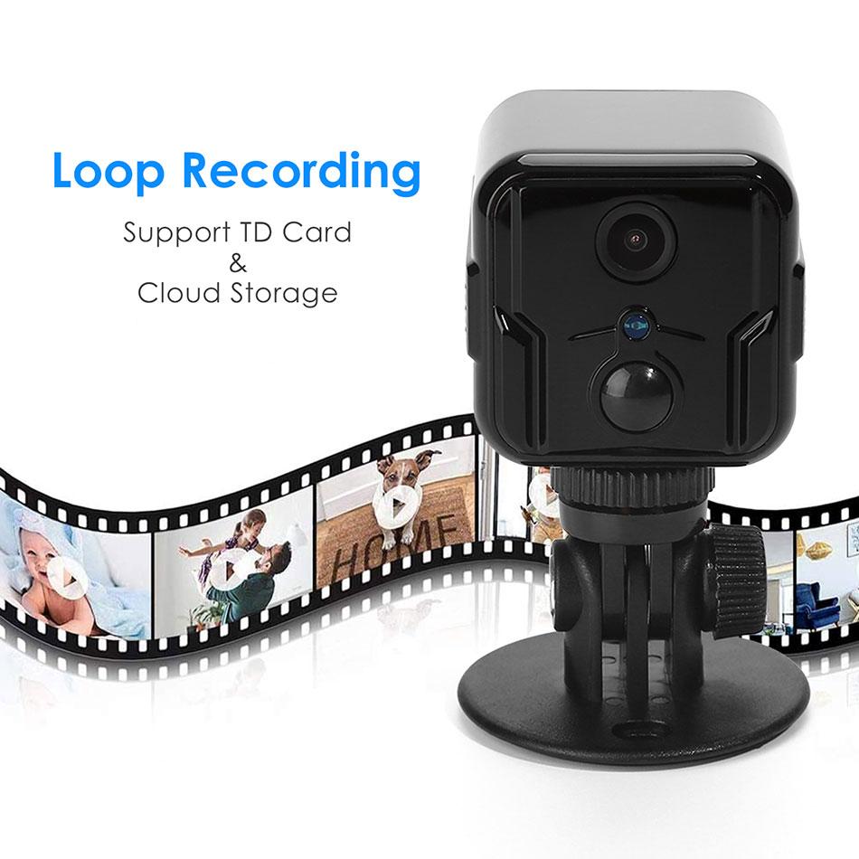 mini cctv camera recording to cloud or sd card