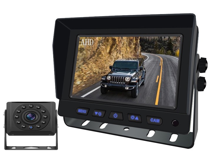 Parking camera with monitor 5"