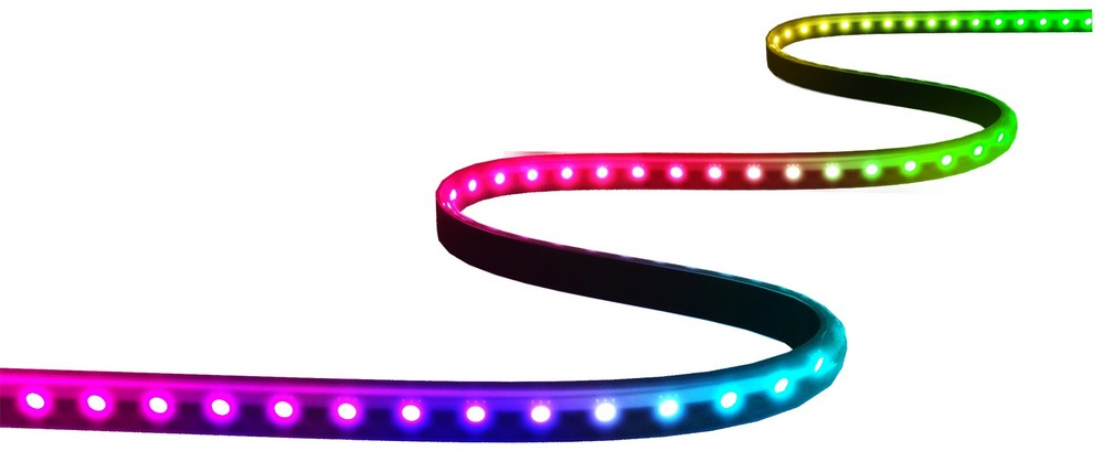 led strips illuminated via app programmable