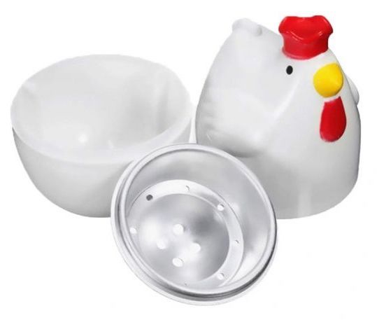 portable microwave egg cooker - chicken