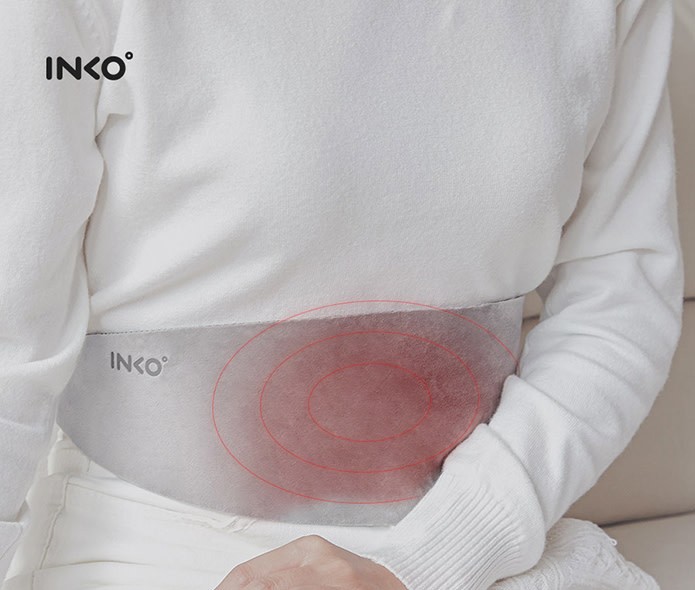 inko heating belt for back with USB cable