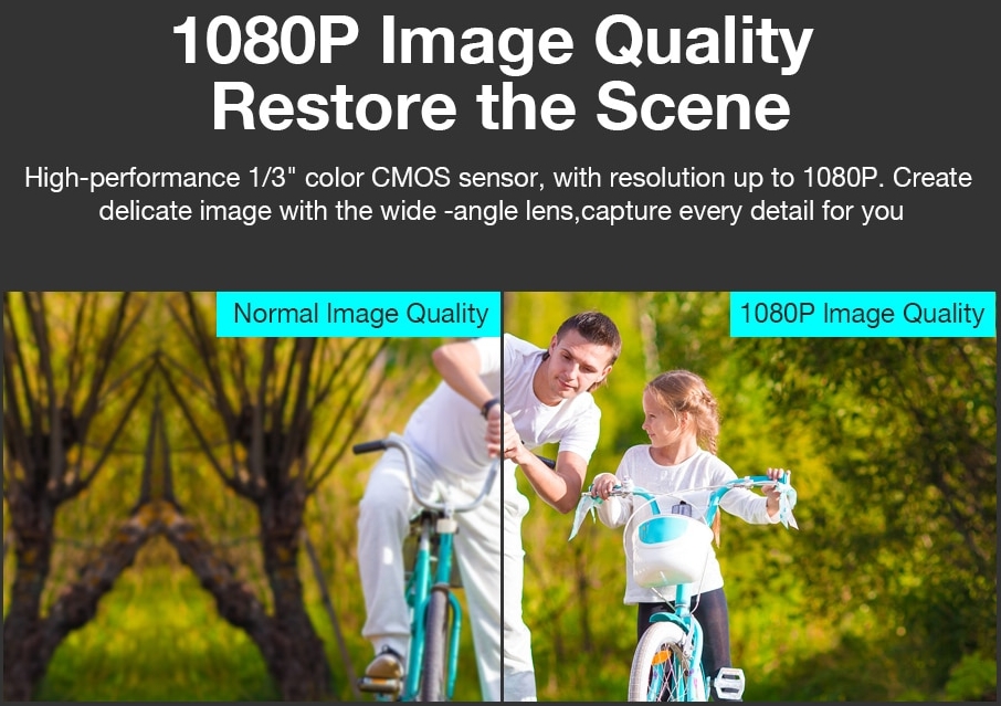 smart ip camera full hd resolution